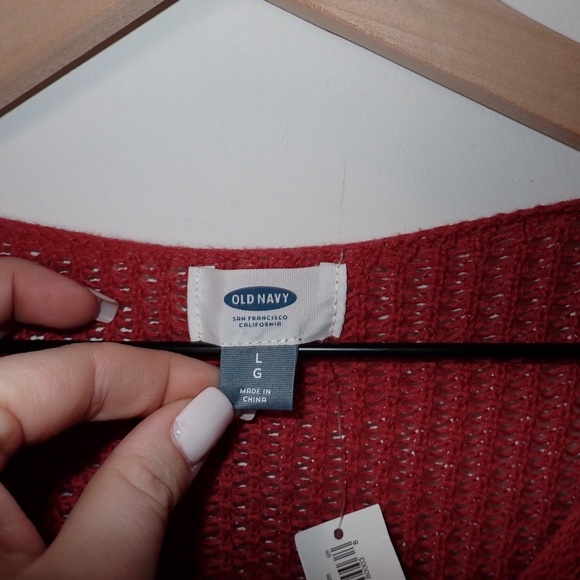 Brand New Old Navy Knit Sweater in a Copper Color size L NWT - Picture 4 of 7